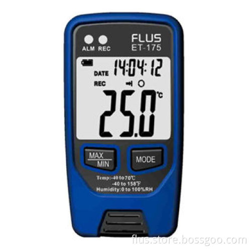 Humidity and temperature data-logger with type K